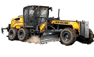 Newholland Motoniveladora Sticker by Bamaq Máquinas