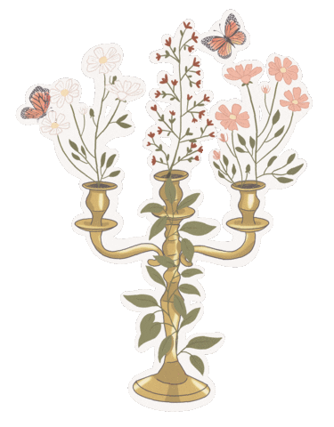 Fleurs Sticker