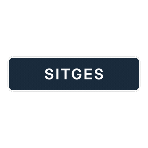 Barcelona Sitges Sticker by Barleigh Ellis
