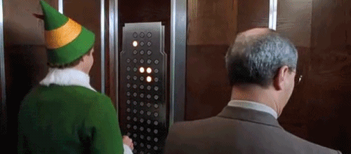 Elevator meme gif