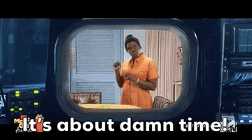 Leslie Jones Its About Damn Time GIF by MTV Movie & TV Awards