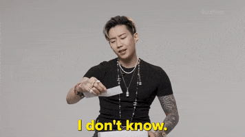 I Dont Know Jay Park GIF by BuzzFeed