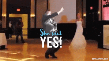 Getting Married Party GIF by Partiful