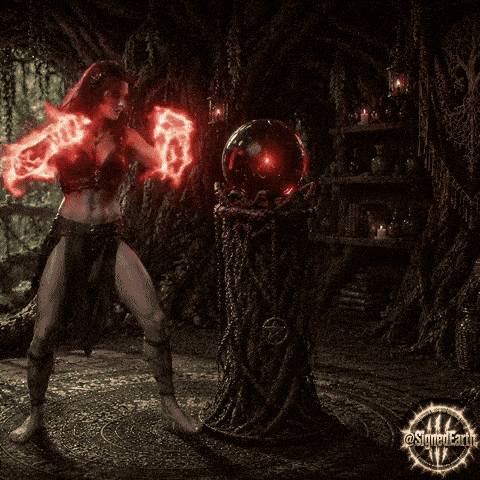 Working Out Crystal Ball GIF