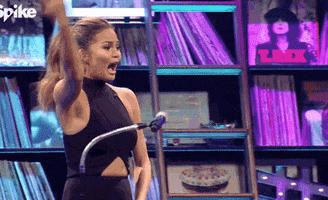 Chrissy Teigen Reaction GIF by Asian American and Pacific Islander Heritage