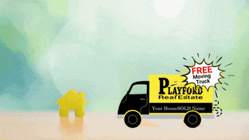 PlayfordRealEstate playford real estate moving van your housesold name free moving truck GIF