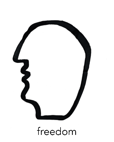 Freedom App Sticker