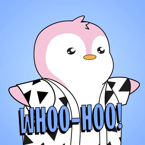 Lets Go Yes GIF by Pudgy Penguins