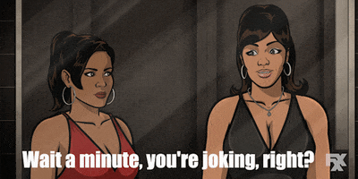 For Real Seriously GIF by Archer