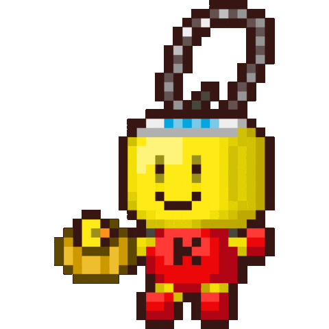 8Bit Bath Sticker