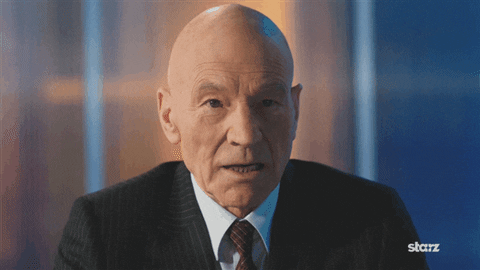 Shocked Patrick Stewart GIF - Find & Share on GIPHY