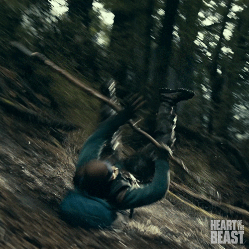 Brad Pitt Falling GIF by Heart of the Beast