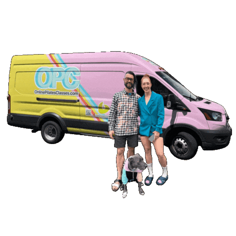 Opc Sticker by Online Pilates Classes by Lesley Logan