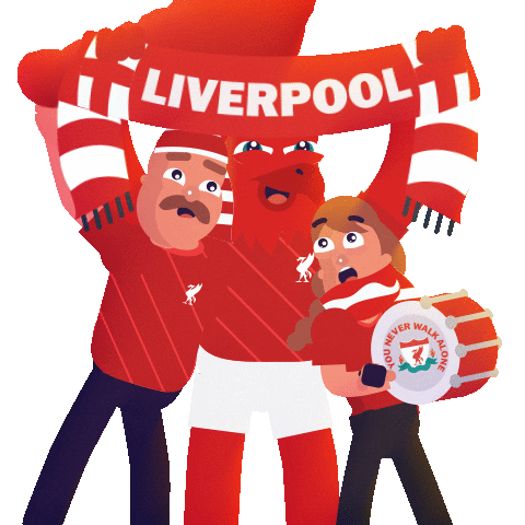 Champions League Liverpool Sticker by Manne Nilsson