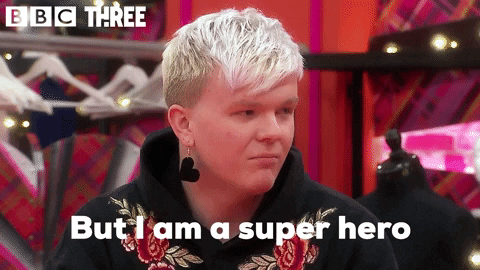 Season 2 Superhero GIF by BBC Three - Find & Share on GIPHY