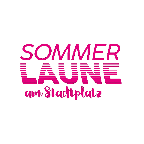 Sommerlaune Sticker by StadtAbensberg
