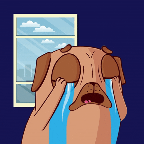 Sad Dog GIF by BigBrains
