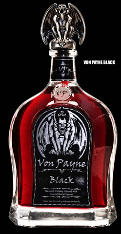 VonPayneWhiskey von payne von payne whiskey von payne black GIF