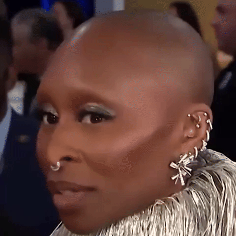 Cynthia Erivo Smile GIF
