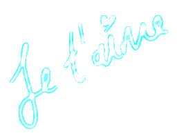 I Love You Je Taime Sticker