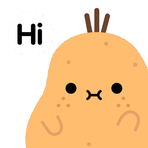 Potato Sticker by Noodoll
