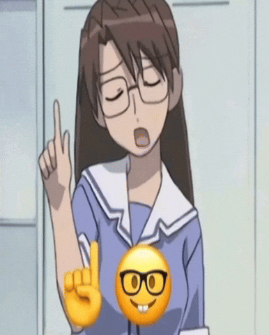Azumanga Daioh Nerd GIF