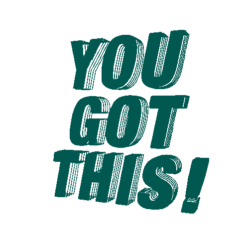 You Got This Monday Motivation Sticker by Dermalene