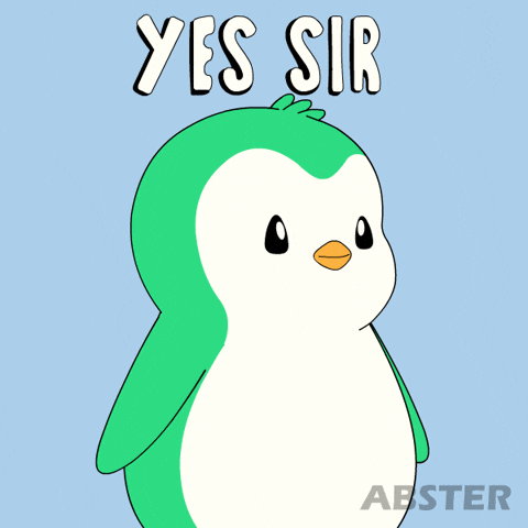 Penguin Yes GIF by Abster