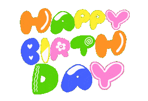 Happy Birthday Sticker