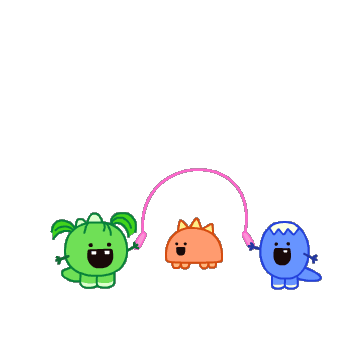 Happy Jump Sticker By Gaming GIF for iOS & Android