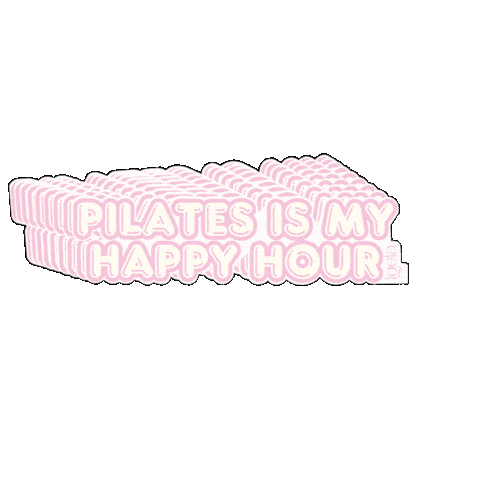 Pilates Sticker by Carlotta Gagna