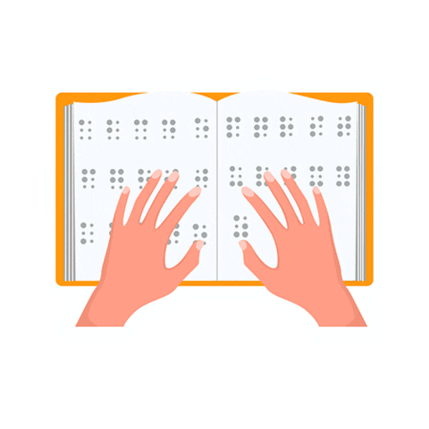 BrailleHouse Sticker