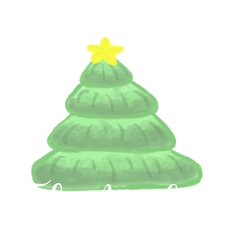 Christmas Tree Love Sticker