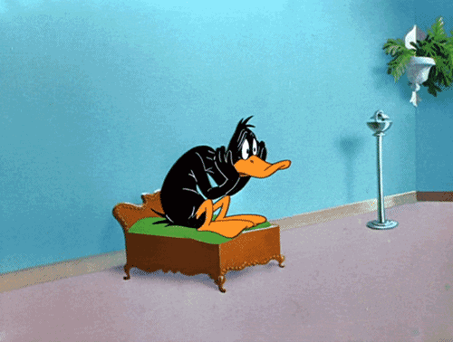 cartoon, waiting, worried, impatient, daffy duck, waiting gif, waiting  patiently, cartooon – GIF