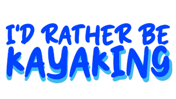 Kayak Kayaking Sticker