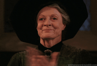  harry potter applause maggie smith GIF
