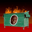 Tim Scott dumpster fire