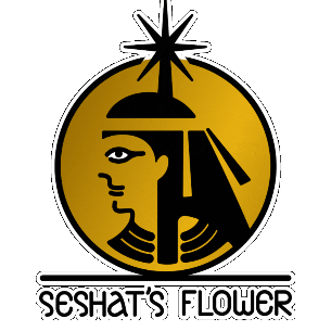 Seshat's Flower Sticker