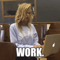 College Life Work GIF by Victoria's Secret PINK