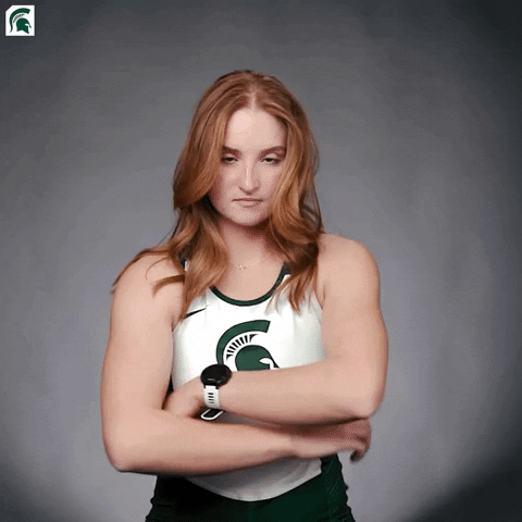 Molly Stothard GIF by Michigan State Athletics