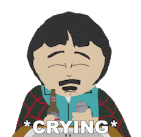 Cry Crying Sticker by South Park