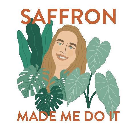 Saffrons Garden Sticker