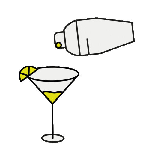 Happy Hour Drink Sticker by FOODBOOM