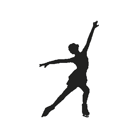 Skates Schlittschuhe Sticker by Der SKATE Club