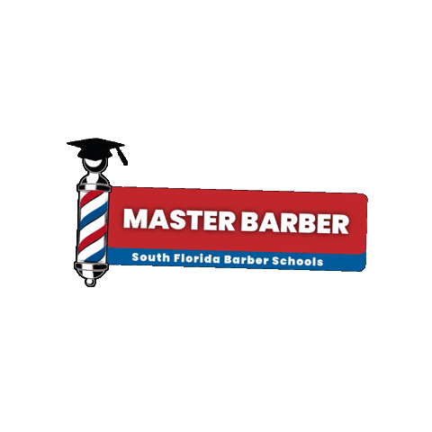 South Florida Barber Schools Sticker