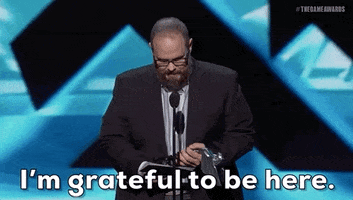 Im Grateful To Be Here GIF by The Game Awards