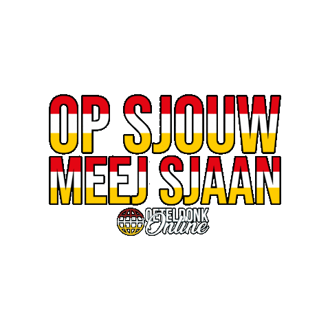 Carnaval Oetel Sticker by Oeteldonk Online