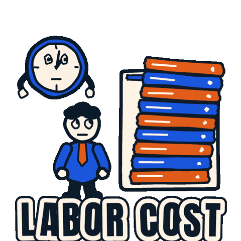 Scheduling Restaurant Manager Sticker by ClearCOGS