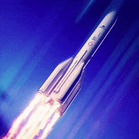 Blast Off Rocket GIF by ArianeGroup