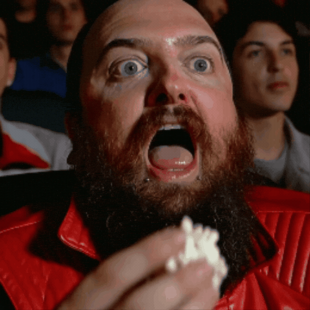 Drama Popcorn GIF